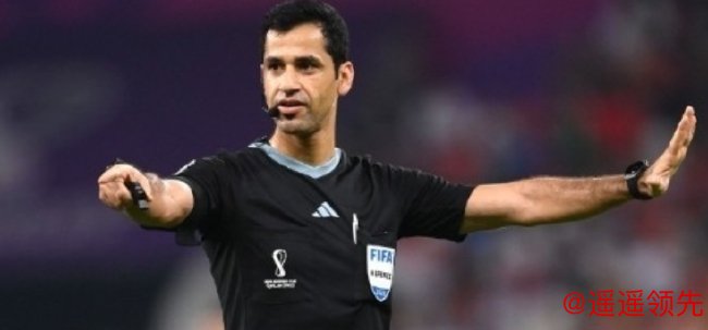 贾西姆担任主裁判